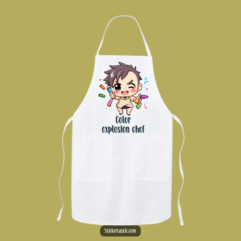 Funny Juggling Markers Apron: Create with Focus, Fantastic Funny Gift for Aspiring Artists