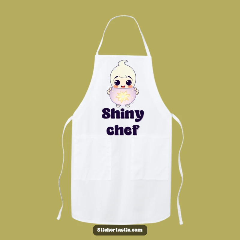 Funny Sticker Presenter Apron: Share Your Sparkle, Fantastic Funny Gift for Enthusiastic Cooks