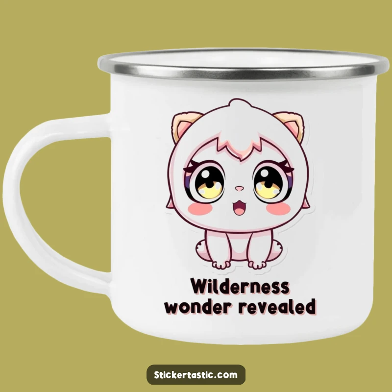 Funny Sticker Discovery Mug: Awe-Inspiring Outdoor Sips