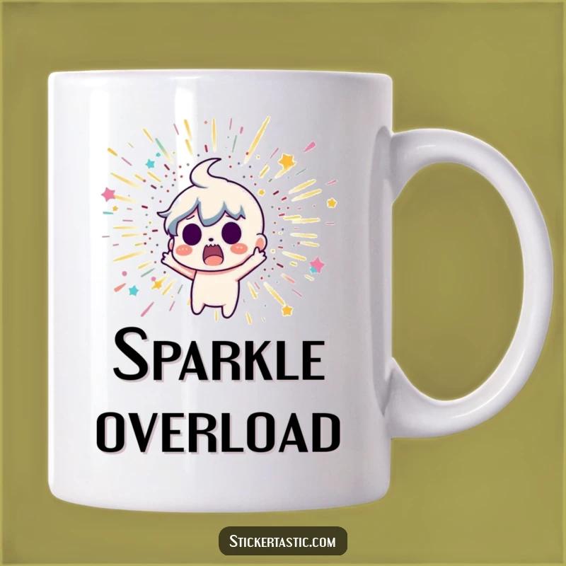 Funny Glitter Bomb Surprise Mug - Start Your Day with a Shocking Laugh