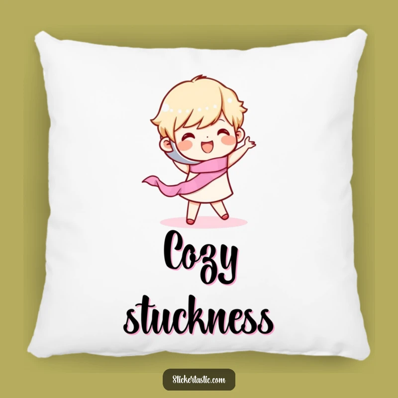 Funny Tape Dance Pillow: Cozy Comfort Meets Fun, Perfect Funny Gift for Cheerful Spaces