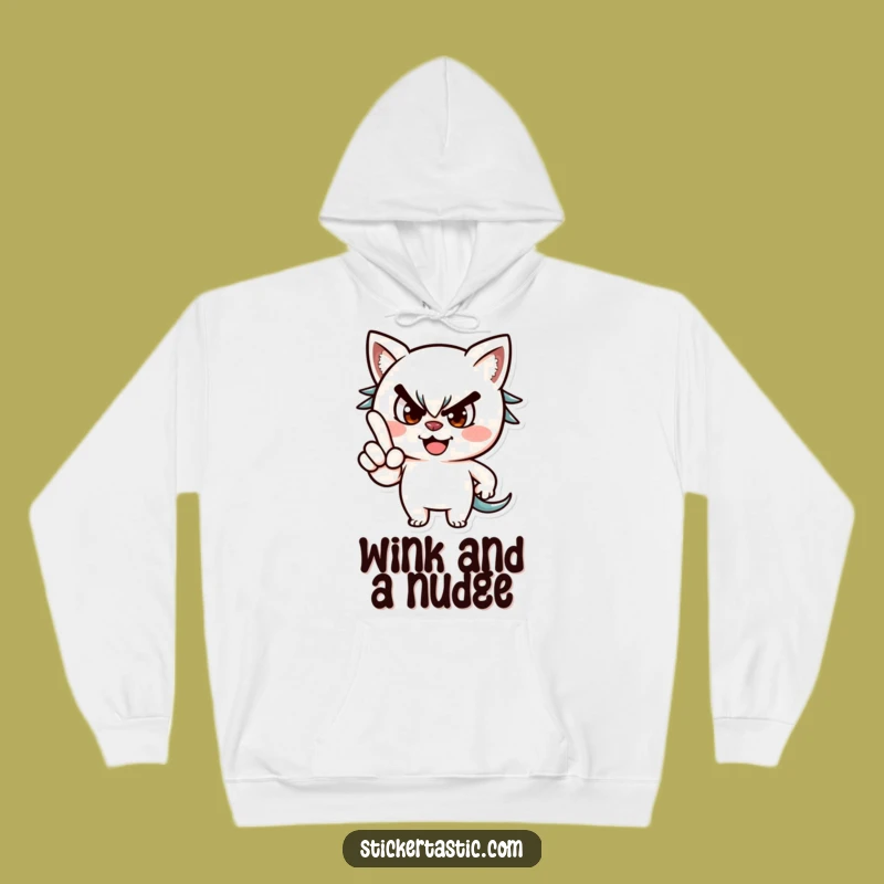 Cozy Mischief Hoodie - Funny Playful Character Gift