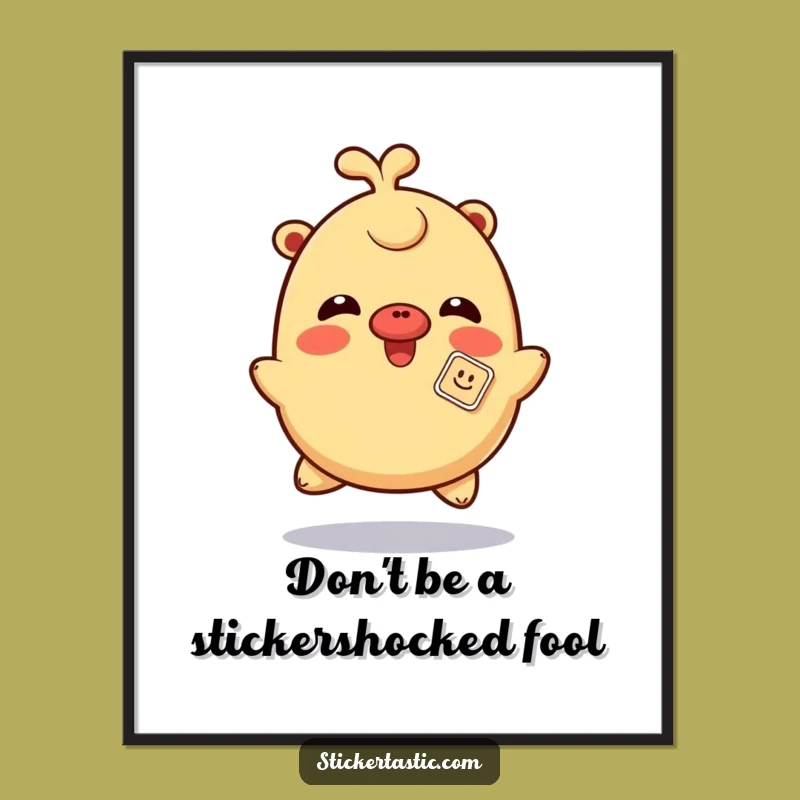 Free Printable Giggling Wall Art: Funny Sticker Nose Downloadable Decor