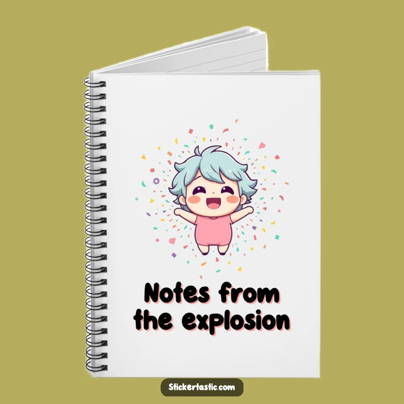 Funny Confetti Notebook: Happy Explosion Journal, Perfect Gift for Celebrators