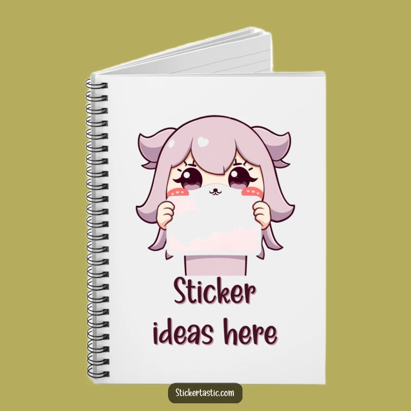Funny Grinning Character Notebook: Jot Down Ideas with Surprise Humor!