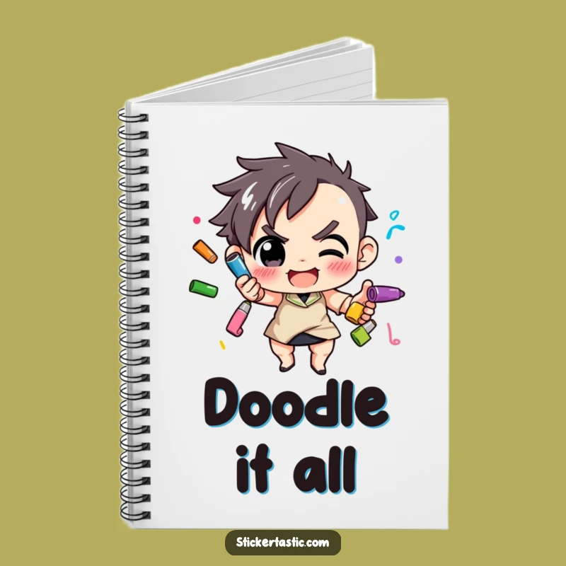 Funny Juggling Markers Notebook: Capture Your Art, Perfect Funny Gift for Sketching Ideas