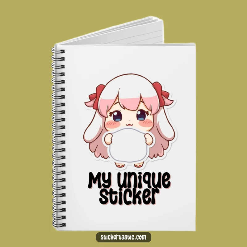 Funny Proud Sticker Display Notebook - Journal Your Finds with Flair