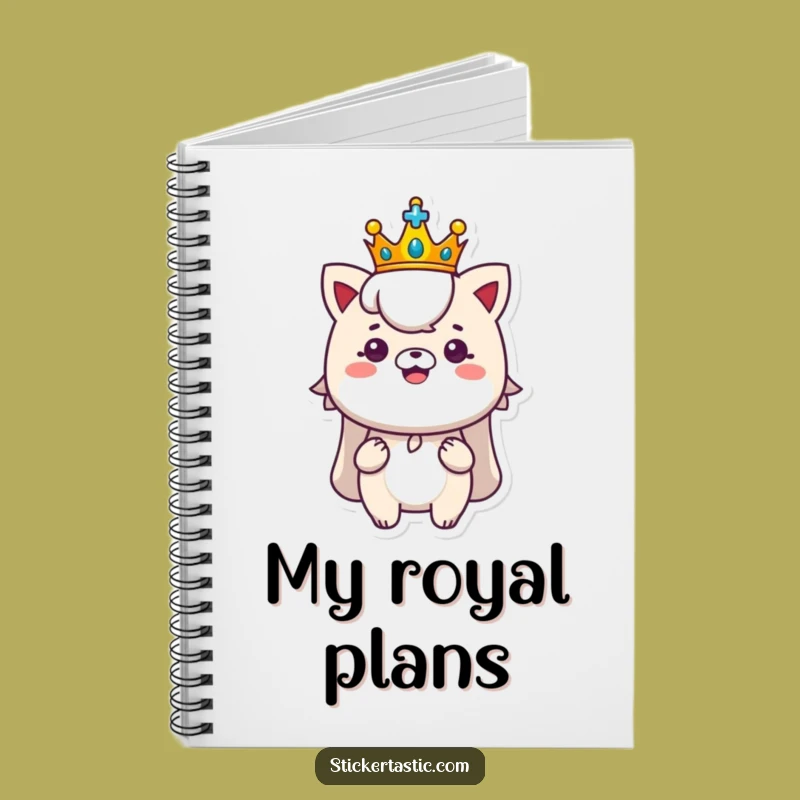 Funny Royal Notebook: Jot Down Royal Decrees with Humor