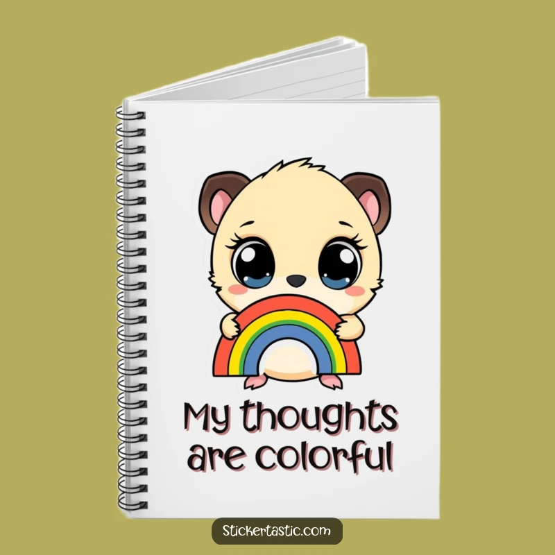 Funny Wide-Eyed Creature Notebook: Jot Down Ideas with Whimsical Humor