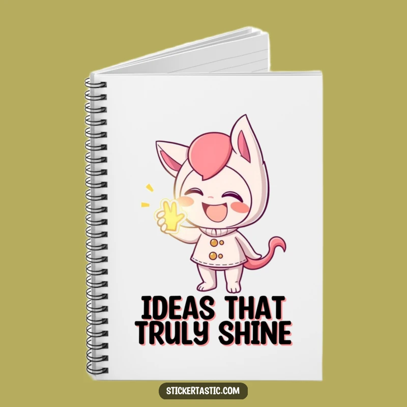 Funny Giggling Sticker Ideas Notebook - Jot Down Your Pranks!