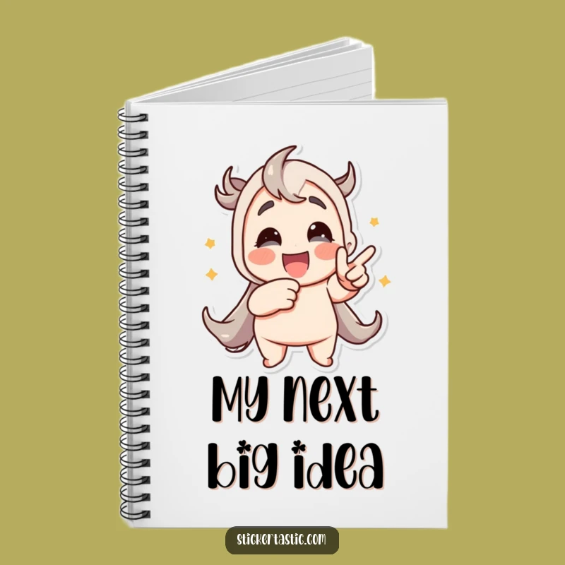 Funny Sticker Diary: Animated Art Notebook for Creative Souls