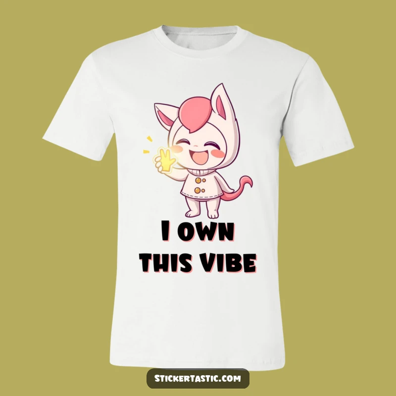 Funny Mischievous Sticker Giggler Tee - Ultimate Humorous Gift